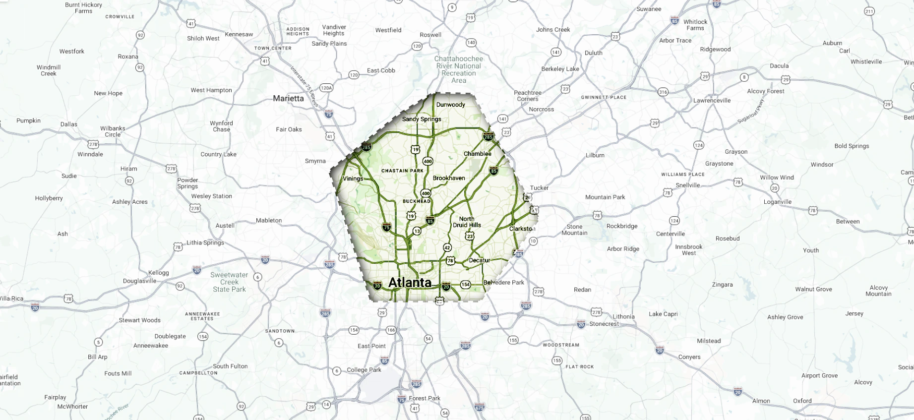 map full screen